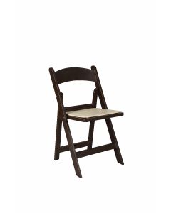 Resin Folding Chair-brown